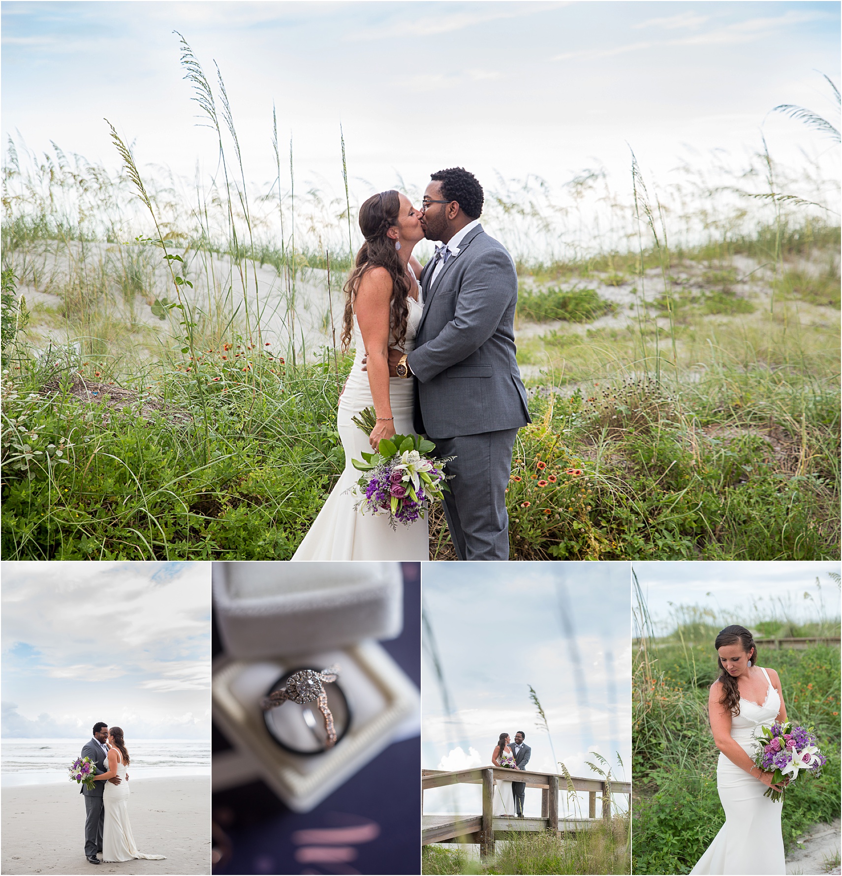 Stacie And Darren Jacksonville Beach Wedding Photographer Mandi