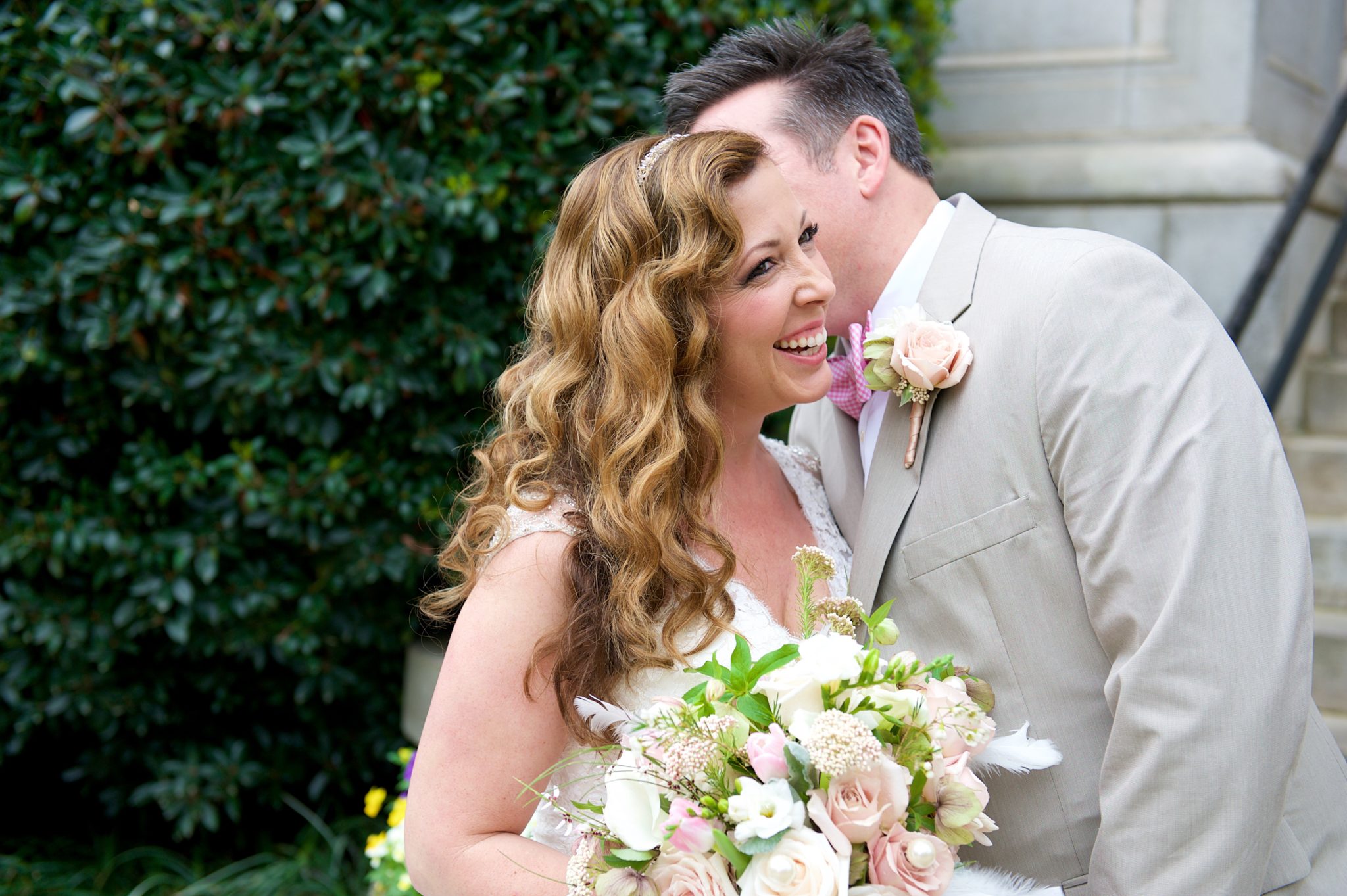 Mandi Mitchell Photography, Old Decatur Courthouse, Bride and Groom