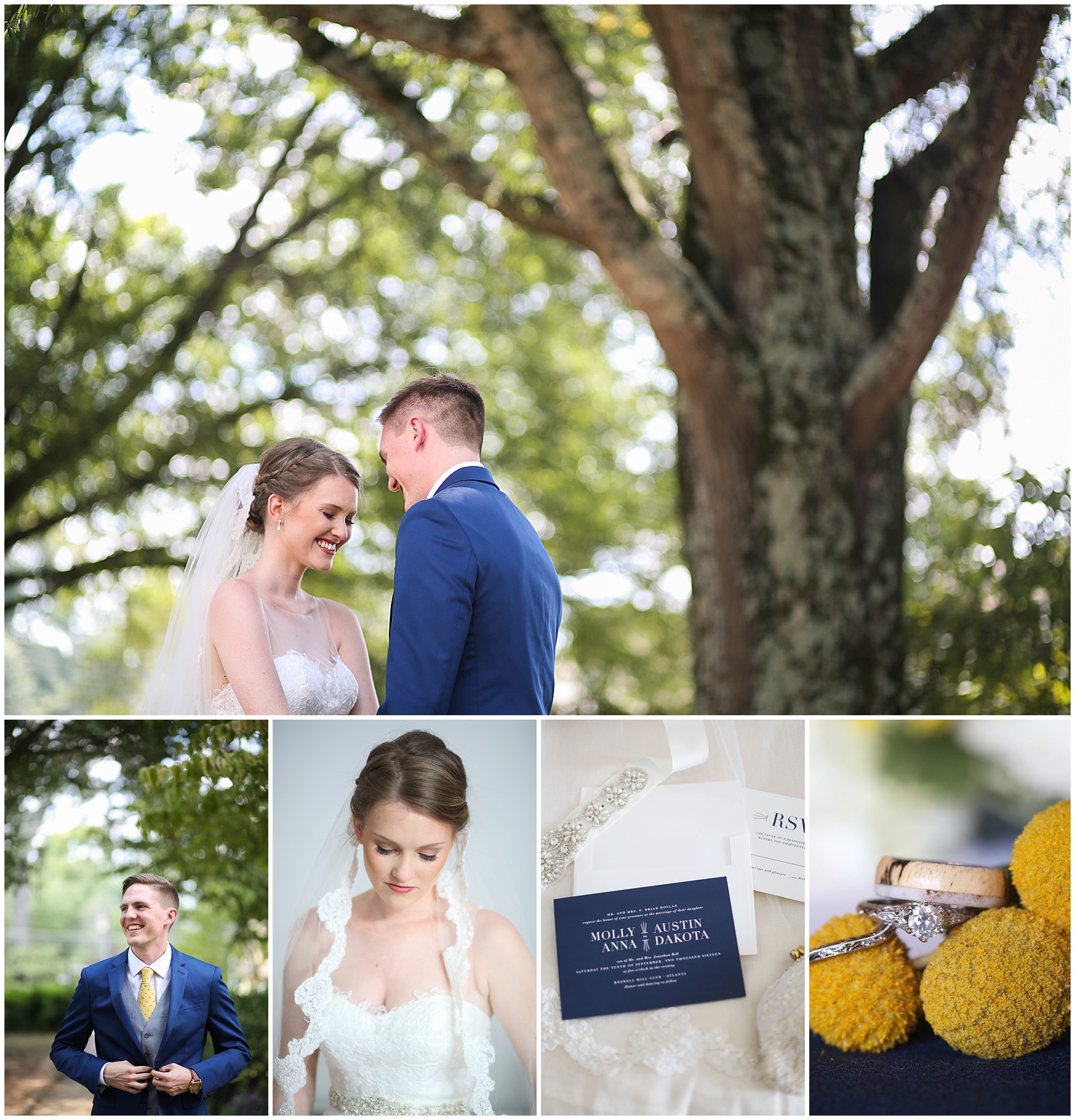 Roswell wedding photographer, Roswell Mill Club, Atlanta wedding photographer