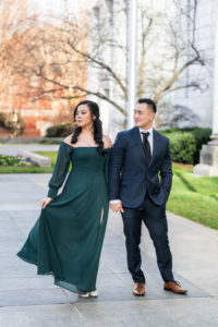 engagement session in Midtown Atlanta