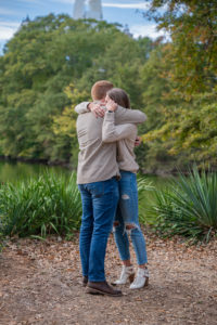 proposal at Piedmont Park