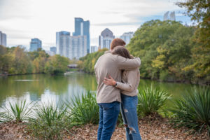 proposal at Piedmont Park