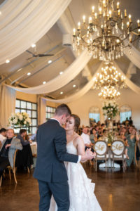 first dance at The Greystone Estate Wedding Venue