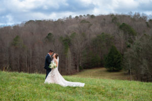 bride and groom at The Greystone Estate Wedding Venue